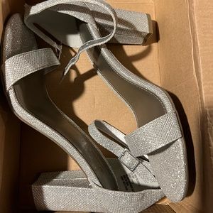 Silver heels
